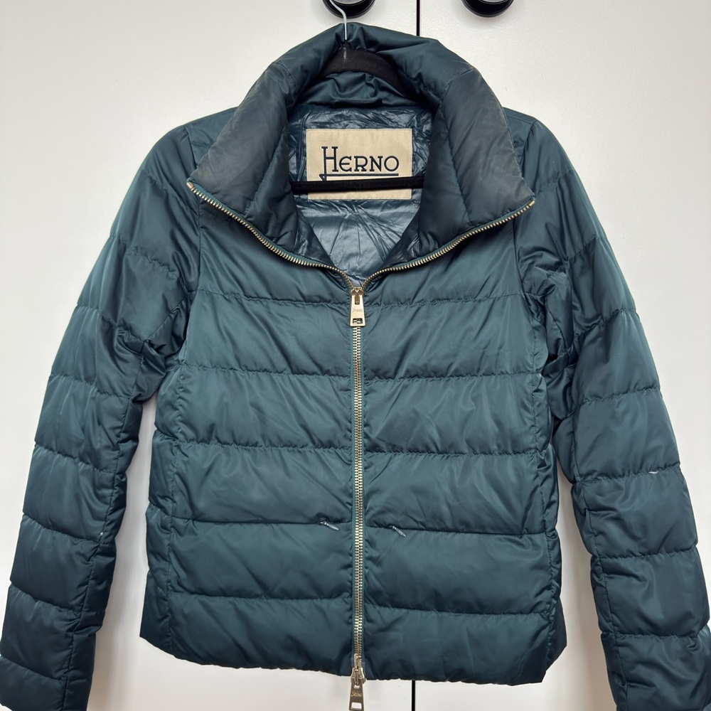 Herno Polar-Tech Down Puffer Jacket | Teal